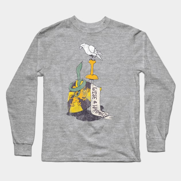 Wise and Harmless Long Sleeve T-Shirt by bunsnbells